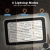 MoKo Magnifying Glass for Reading, Rechargeable 4X Full Page Book