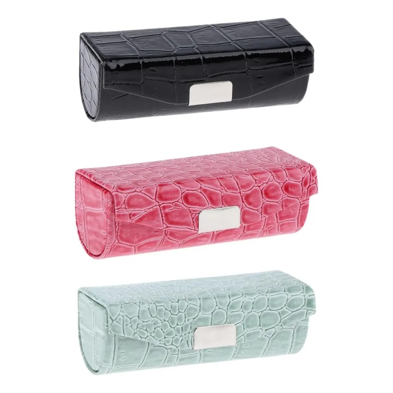 Luxurious Lipstick Black And Rose Red And Greyish Green