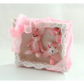 Melody Jane Dollhouse Miniature Baby Girl Gift Set