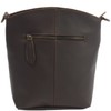 Leconi LE3049 Women’s Small Vintage-Style Leather Shoulder Bag/Handbag/Leisure Bag, 22