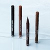 When I was young, NA Edge Holic Waterproof Pen Liquid Eyeliner 4 colors, 04 light brown