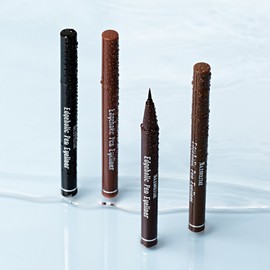 When I was young, NA Edge Holic Waterproof Pen Liquid Eyeliner 4 colors, 04 light brown