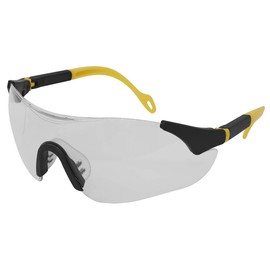 Worksafe 9208 Sports Style Clear Safety Glasses with Adjustable Arms