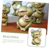 Kisangel Animal Statue Light Garden Solar Decor Solar Frog Night