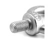 QWORK® 4PCS M10 Eye Bolts - 200KG - 304 Stainless