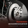 Frankberg 1 x ABS Sensor Wheel Speed Sensor Rear Axle