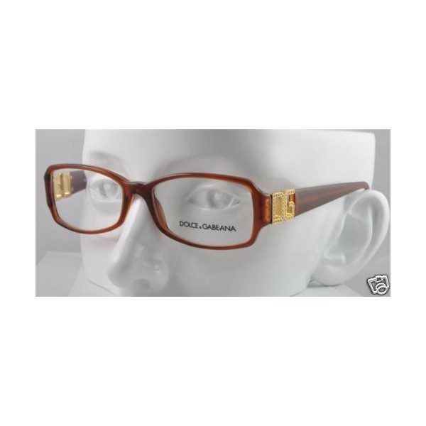 Dolce Gabbana 3013B 3013-B 607 Brown 54-16-135 Eyewear glasses frame NEW