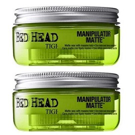 TIGI Bed Head Manipulator Matte Wax Gel for Unisex 2 Ounce (Pack of 2)