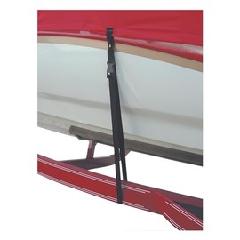 BoatBuckle Snap-Lock Boat Cover Tie-Down, (6-Pack), 1-Inch x 4-Feet