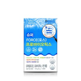 One day well-being Super Force Probiotics 5g x 30 packets, 1 month supply (1 unit) powdered lactic acid bacteria probiotics / 슈퍼 포스 프로바이오틱스 5g x 30포 1개월분(1개) 분말 유산균 프로바이오틱스