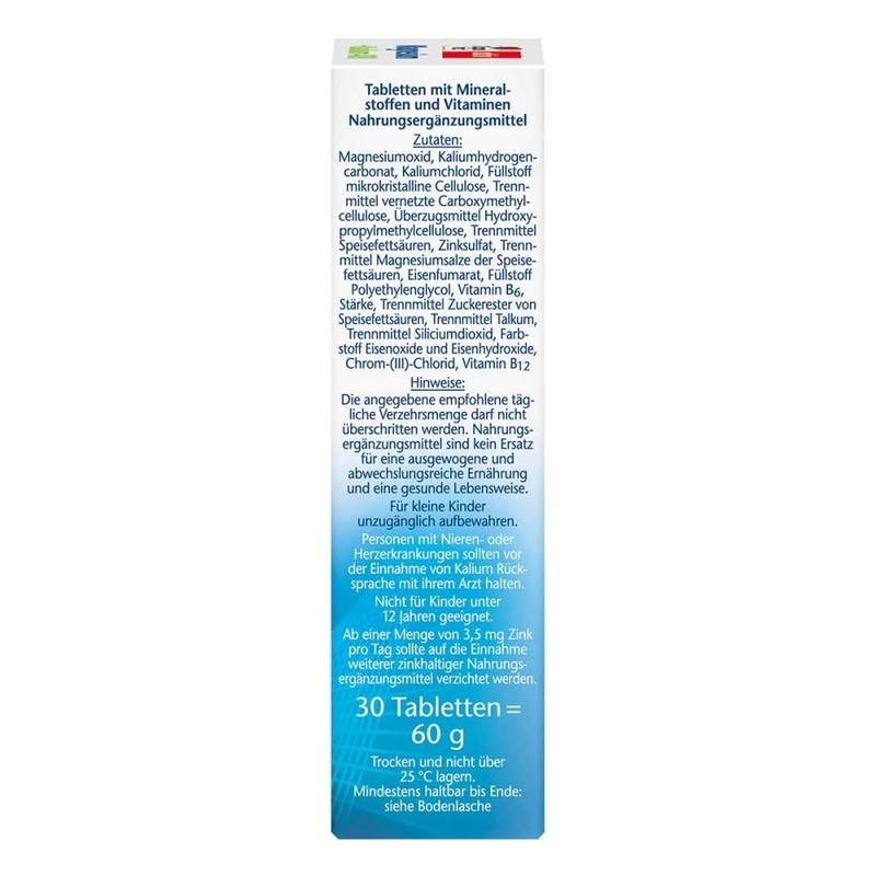 Doppelherz Magnesium + Potassium 400 - For Normal Muscle Function