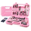 WORKPRO Pink Tool Set, 258 PCS Tool Kit for Women,