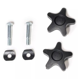 HEALTHLINE ROLLATOR 2 Plastic KNOB 2 Screw for ARMS hl420