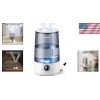 BPA-Free 3.6L Cool Mist Ultrasonic Humidifier with Night Light &