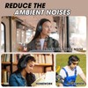 BERIBES Upgraded Hybrid Active Noise Cancelling Headphones with Transparent Modes,70H