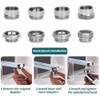 Faucet Water Aerator Adapter Brass Faucet Water Filter Connector 28mm