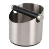 Stainless Steel Coffee Grounds Knock Box Coffee Knock Box with
