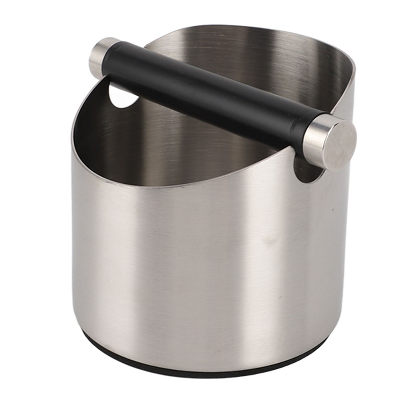 Stainless Steel Coffee Grounds Knock Box Coffee Knock Box with