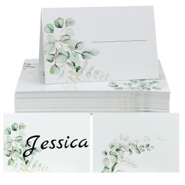 Place Cards, Pack of 50, Name Cards, Name Cards, Wedding for Wedding, Birthday, Communion, Christening (Style 2)