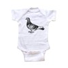 cute & funny Bird Design 31 Cute Pigeon Graphic Baby