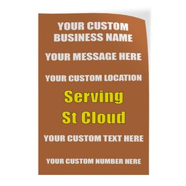 Custom Door Decals Vertical Vinyl Stickers Multiple Sizes Lumber Company Custom Business Industrial Luggage & Bumper Stickers for Cars 5x7Inches