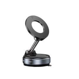 Magnetic Phone Holder with 360° Adjustable Stand Mount, Car Dashboard Mount, Suitable for All Mobile Phone (Black)