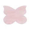 Pink Jadestone Scraping Board Butterfly Shape Massaging Gua Sha Board