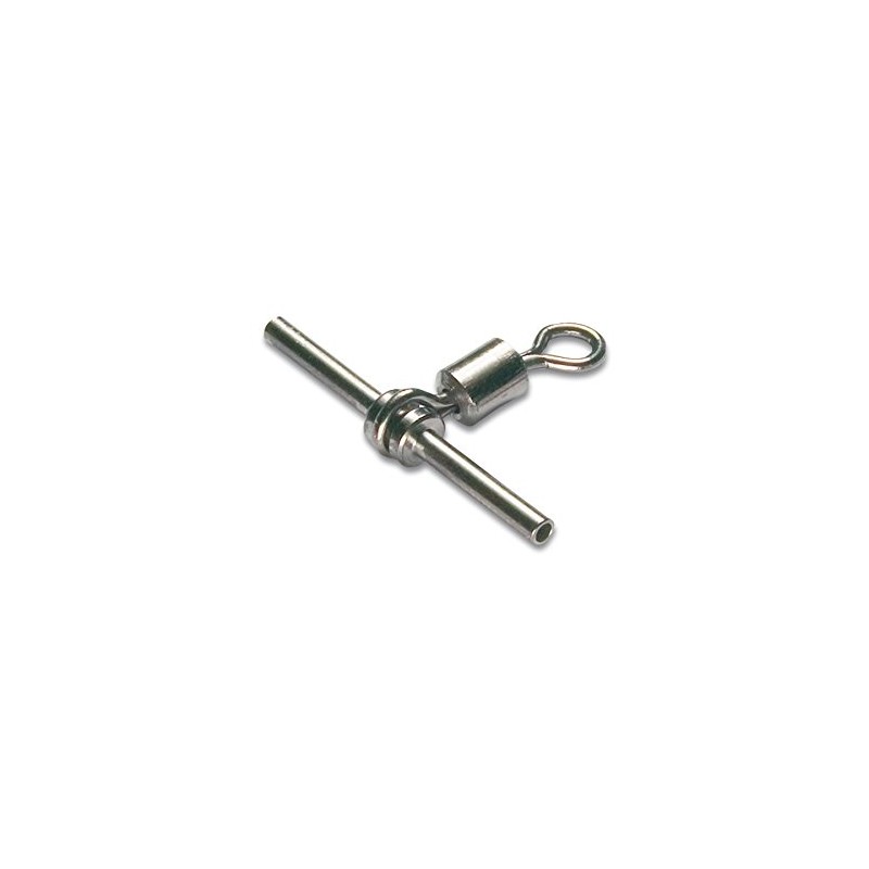 Mustad Cross Line Crimp with Rolling Swivel sz 7