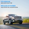 BDFHYK Passenger Right Side Heated Mirror Glass Compatible with F150