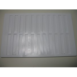 Hit and Miss adjustable vent cover 10. 5 x 6.5 with flyscreen