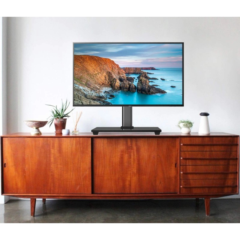PERLESMITH Swivel Universal TV Stand/Base - Table Top TV Stand