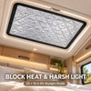 2 Pack 25 x 16 Inch RV Skylight Sunshade Covers,