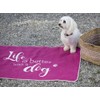 David Fussenegger Dog Blanket 'Life is Better' 70 x 90