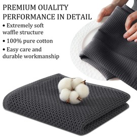 JOTOL Tea Towels, Kitchen Towels, Set of 5 Premium Tea Towels, High Quality Tea Towels, 100% Cotton Tea Towels, for Dining Table, Kitchen, Decoration