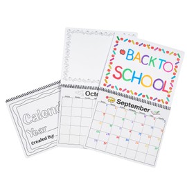 Colorations Decorate Your Own Calendar- Set of 12