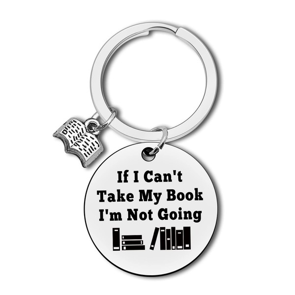 Dabihu Book Lovers Keyring Gifts Reading Book Club Gift Reading