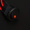 Twidec/8Pcs SPST Round Dot Lighted Rocker Switch Toggle Control for