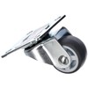 Kebab Helmer parkettlenkrolle 25 x 13 mm, 2 Wheels 790310