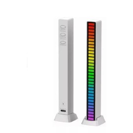 KFMX Barra Luz Led Ritmica Control De Sonido Colores