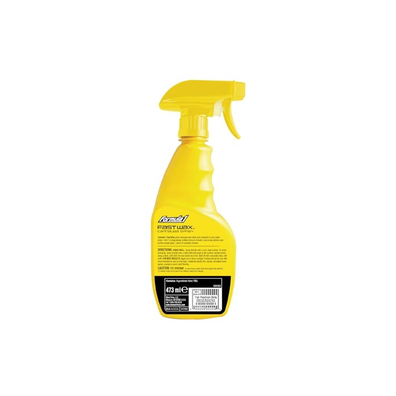 Formula 1, 615056, Cera Rapida de Carnauba, 473ml