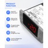 Fit for Dixell XR06CX-4N1F1 Temperature Controller with Temperature Sensing Probe，Digital