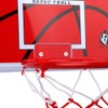Mini Red Basketball Hoop Set, Over The Door Hoop Set