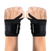 KYLIN SPORT Pair of Adjustable Wrist Wraps Weightlifting for Men