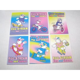 Fun Express Mini Eggstream Fun and Game Books 6/pk #37514, Great Basket Filler!