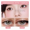 Anebake 2pzs Doble Sello Delineador De Ojos Waterproof 2.1g,negro Y