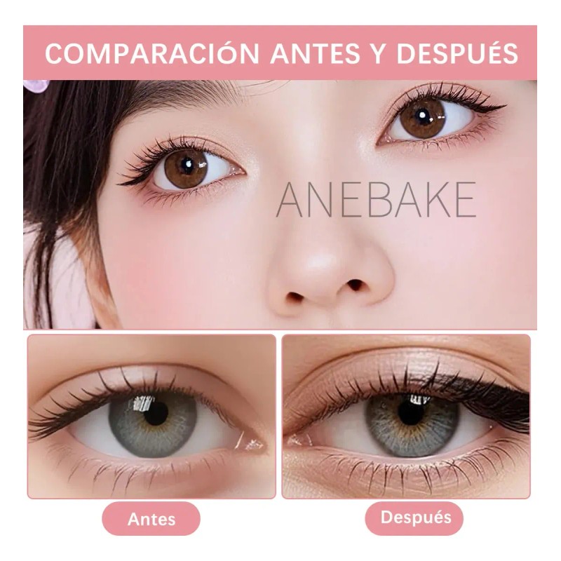 Anebake 2pzs Doble Sello Delineador De Ojos Waterproof 2.1g,negro Y