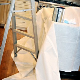 Trimaco SuperTuff Paper/Poly Drop Cloth, 9-feet x 12-feet