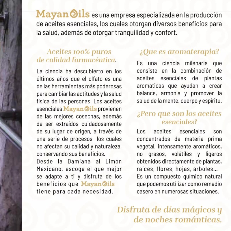 Mayan Oils Aceite Esencial Lavanda 100 Puro Natural 10ml