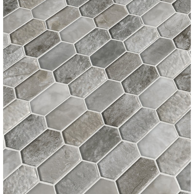 MSI Savoy Picket Glass Mosaic Tile for Bathroom, Kitchen, Shower