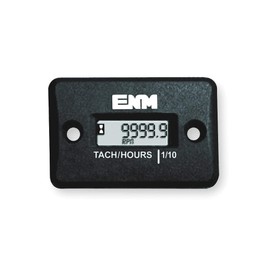 Tachometer/Hour Meter, LCD, Surface Mount